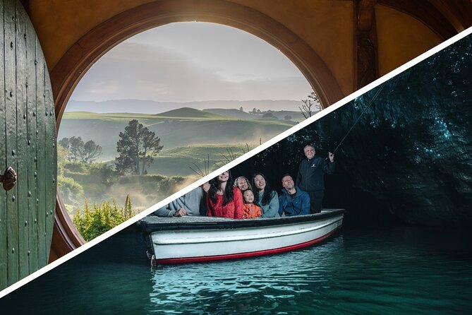 Waitomo Caves & Hobbiton Small Group Tour inc Lunch from Auckland - Two famous North Island stops from Auckland