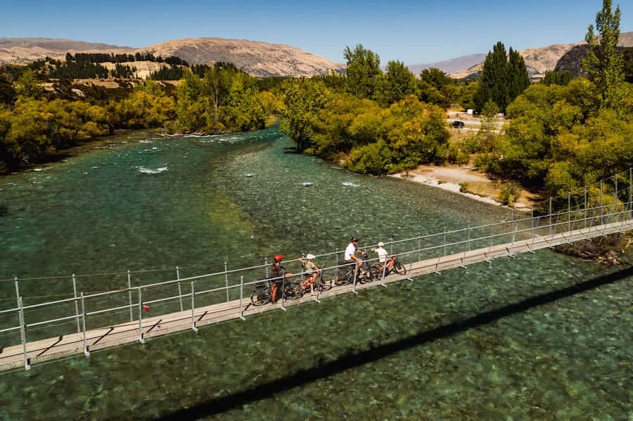 Wānaka: Gladstone Track and Wanaka Trails on Bike or eBike - Arriving at #ThatWanakaTree