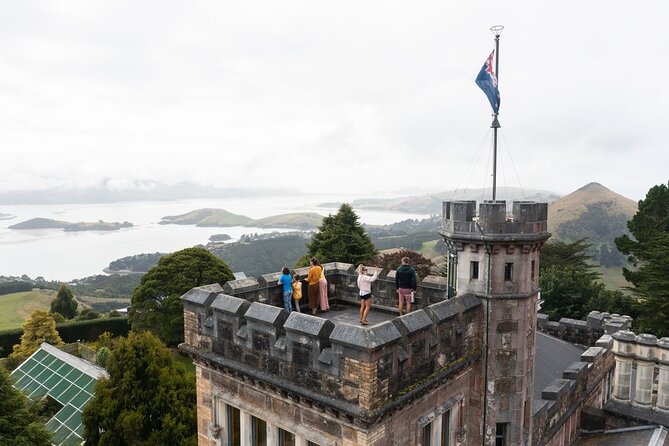 Water Taxi and Shuttle to Larnach Castle - The short shuttle up to Larnach Castle