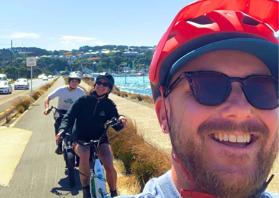 Wellington Electric Bike Rental - Miramar and the bays make the best full-day outing