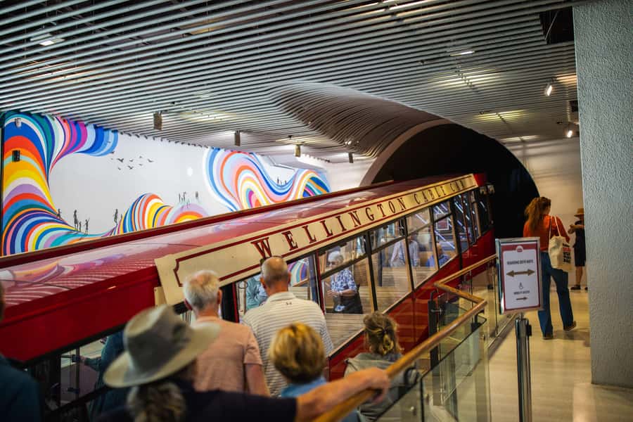 Wellington: Guided City Tour with Cable Car Ticket - Under the airport runway to Mt Victoria