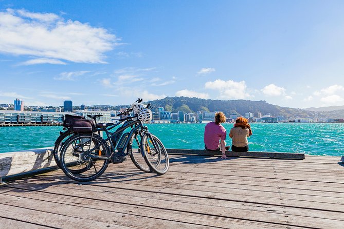 Wellington Self-Guided Electric Bike Tour - Lyall Bay mixes beach life with airport views