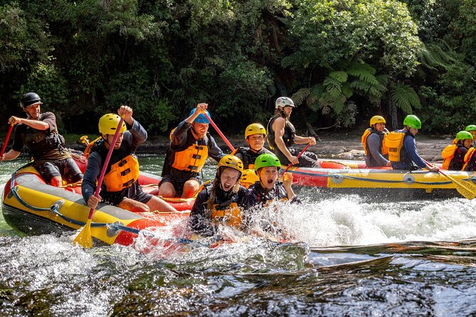 White Water Rafting - Kaituna Cascades, The Originals - Tutea Falls, the 7-meter drop