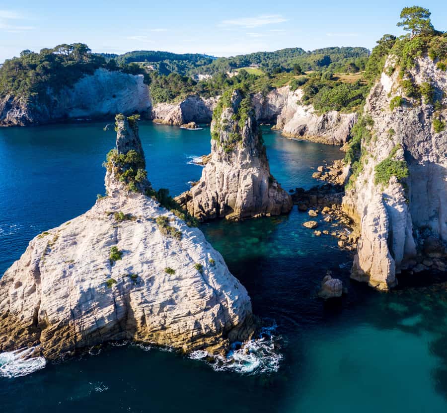 Whitianga: 2-Hour Cathedral Cove and Volcanic Coast Cruise - Beaches, islands, and the first coastal views