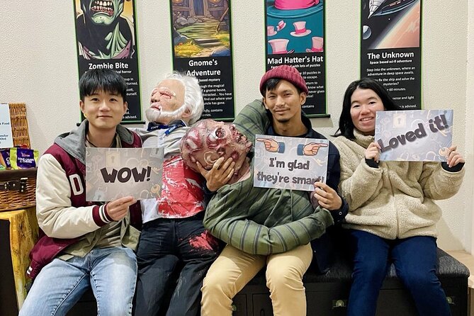Zombie Bite Escape Room Experiences - Hints are part of the game, not a failure